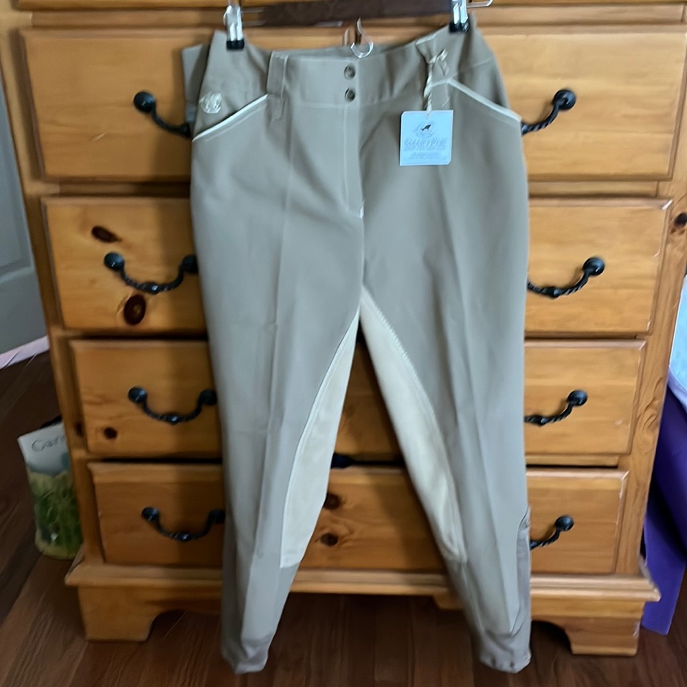 Piper Smartpak full seat breeches 40r NWT